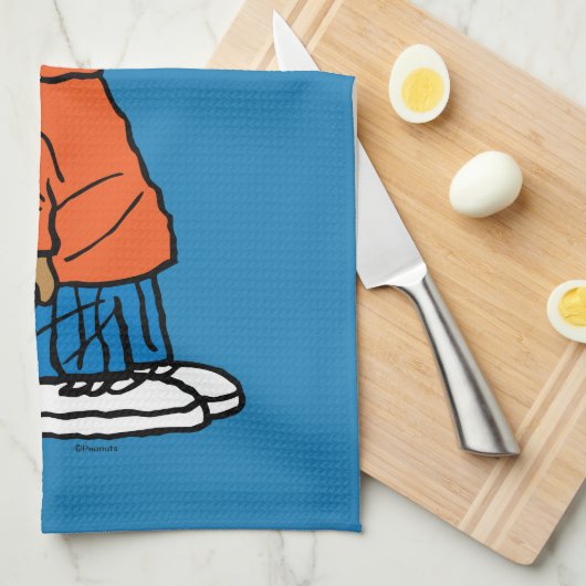 Erdnüsse | Franklin Smile Geschirrtuch (Viertel Falte)