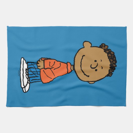 Erdnüsse | Franklin Smile Geschirrtuch (Horizontal)