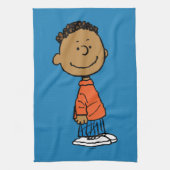 Erdnüsse | Franklin Smile Geschirrtuch (Vertikal)