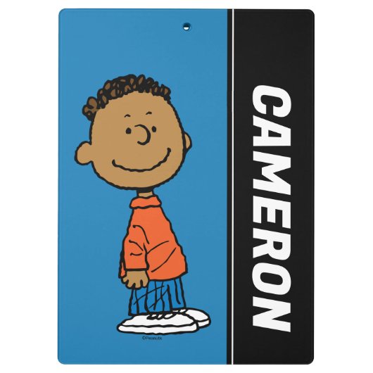 Erdnüsse | Franklin Smile Klemmbrett (Rückseite)