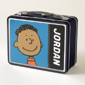 Erdnüsse | Franklin Smile Metall Brotdose (Rückseite)