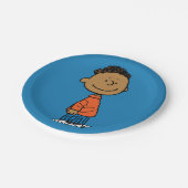 Erdnüsse | Franklin Smile Pappteller (Schrägansicht)