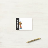 Erdnüsse | Franklin Smile Post-it Klebezettel (Auf Schreibtisch)