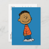 Erdnüsse | Franklin Smile Postkarte (Vorne/Hinten)