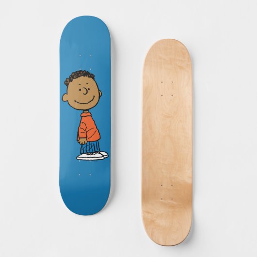 Erdnüsse | Franklin Smile Skateboard (Vorderseite)
