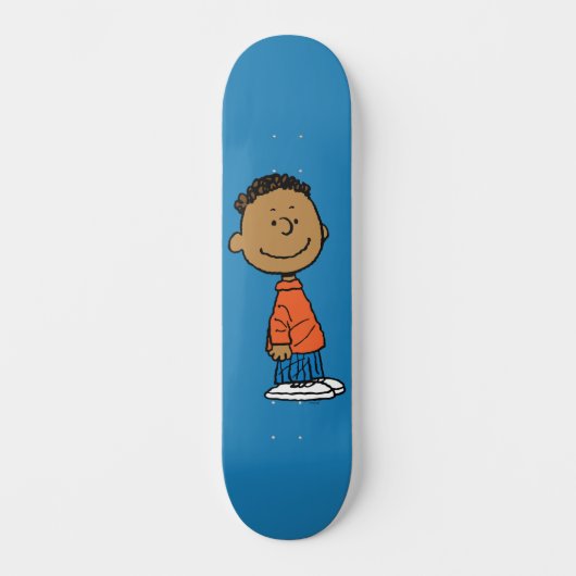 Erdnüsse | Franklin Smile Skateboard (Vorderseite)