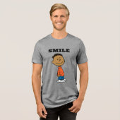 Erdnüsse | Franklin Smile Tri-Blend Shirt (Vorderseite voll)