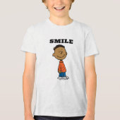 Erdnüsse | Franklin Smile Tri-Blend Shirt (Vorderseite)