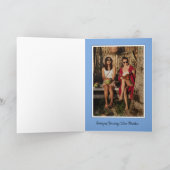 Erdnüsse | Freunde sind die besten | Foto hinzufüg Karte (Innenseite)