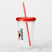 Erdnüsse | Freunde Spaß Acryltrinkbecher (Links)