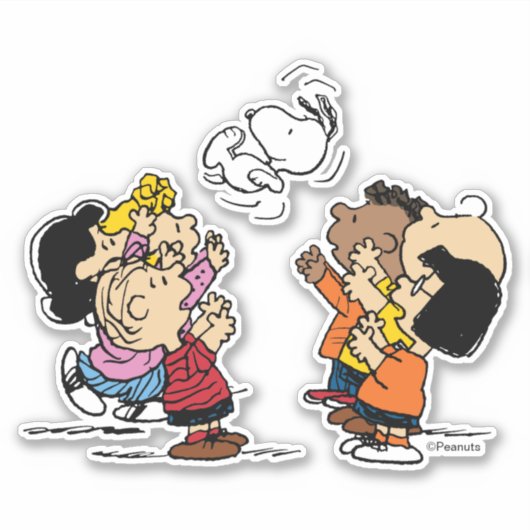 Erdnüsse | Freunde Spaß Aufkleber (Vorderseite)