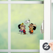 Erdnüsse | Freunde Spaß Fensteraufkleber (Zuhause)