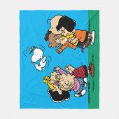 Erdnüsse | Freunde Spaß Fleecedecke (Vorderseite)