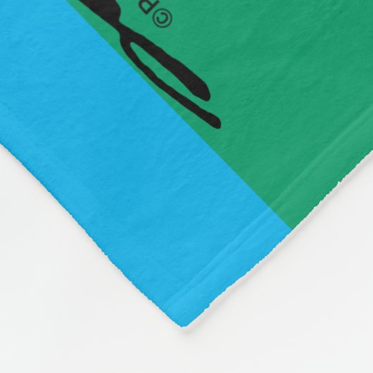 Erdnüsse | Freunde Spaß Fleecedecke (Ecke)