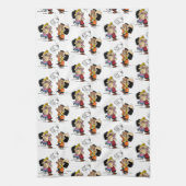 Erdnüsse | Freunde Spaß Geschirrtuch (Vertikal)