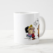 Erdnüsse | Freunde Spaß Jumbo-Tasse (Vorderseite Rechts)