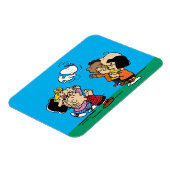 Erdnüsse | Freunde Spaß Magnet (Linke Seite)