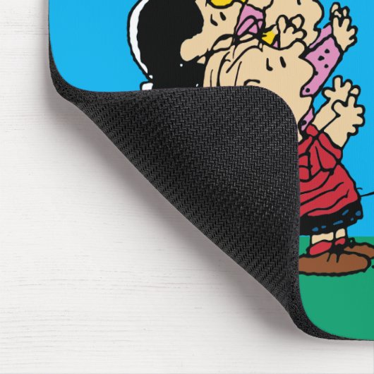 Erdnüsse | Freunde Spaß Mousepad (Ecke)