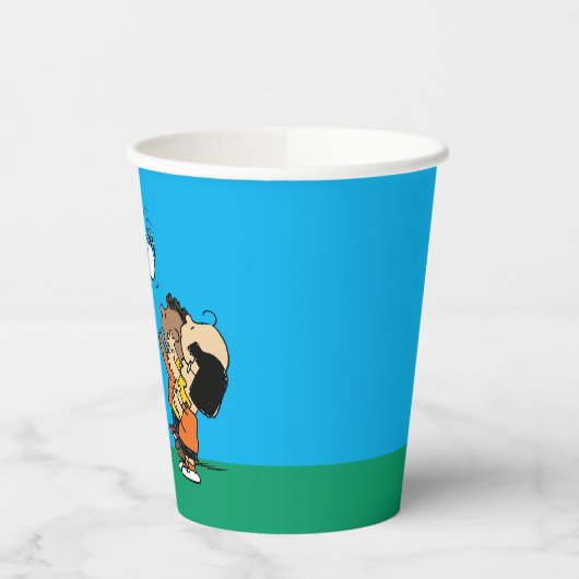 Erdnüsse | Freunde Spaß Pappbecher (Links)