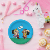 Erdnüsse | Freunde Spaß Pappteller (Party)