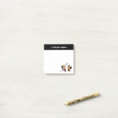 Erdnüsse | Freunde Spaß Post-it Klebezettel (Auf Schreibtisch)