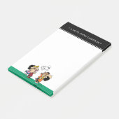 Erdnüsse | Freunde Spaß Post-it Klebezettel (angewinkelt)