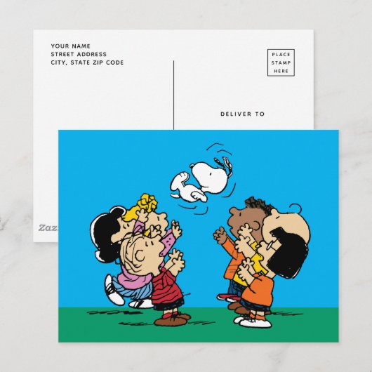 Erdnüsse | Freunde Spaß Postkarte (Vorne/Hinten)