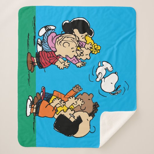 Erdnüsse | Freunde Spaß Sherpadecke (Vorderseite)