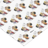 Erdnüsse | Freunde Spaß Tischdecke (Schrägansicht)