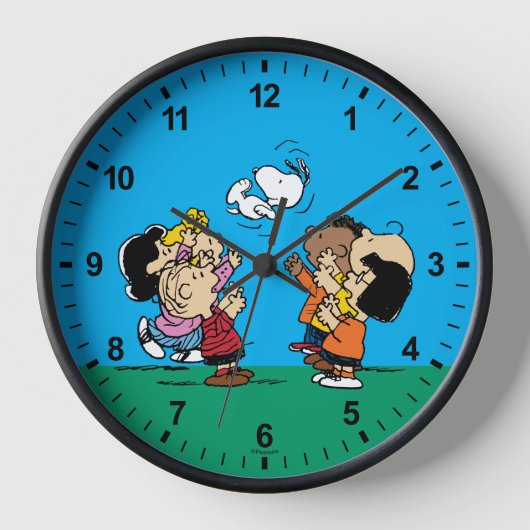 Erdnüsse | Freunde Spaß Uhr (Vorderseite)