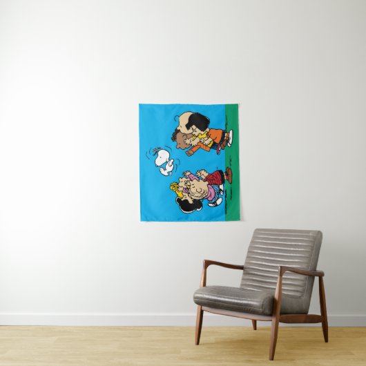 Erdnüsse | Freunde Spaß Wandteppich (Beispiel)