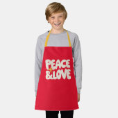 Erdnüsse | Frieden und Liebe Woodstock Schürze (Getragen)