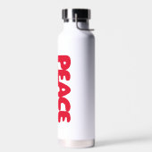 Erdnüsse | Frieden und Liebe Woodstock Trinkflasche (Links)