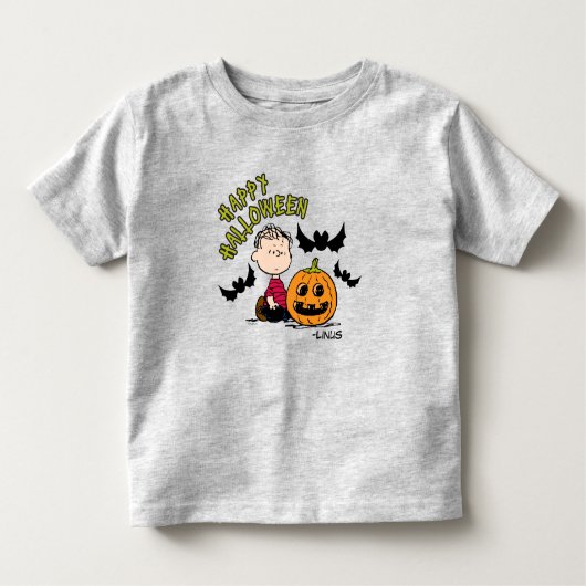 Erdnüsse | Frohe Halloween Linus Kleinkind T-shirt (Vorderseite)