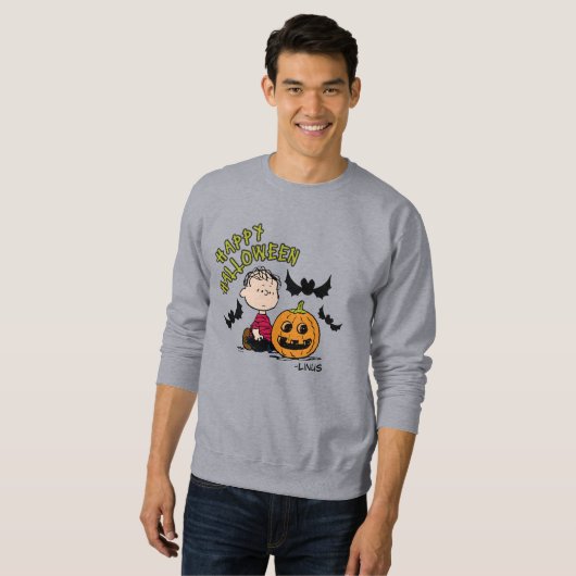Erdnüsse | Frohe Halloween Linus Sweatshirt (Vorne ganz)