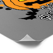 Erdnüsse | Frohe Halloween Poster (Ecke)