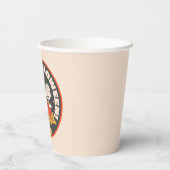 Erdnüsse | Frohe Halloween Sally & Linus Pappbecher (Rückseite)