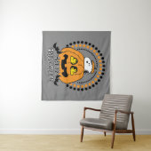 Erdnüsse | Frohe Halloween Wandteppich (Beispiel (Horizontal))