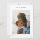 Erdnüsse | Frohe Muttertagsarmut Feiertagskarte (Rückseite)