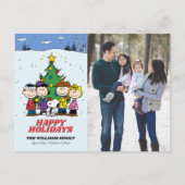 Erdnüsse Frohe Weihnachten | Geben Sie Ihr Foto un (Vorderseite)