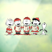 Erdnüsse | Frohe Weihnachtslieder Fensteraufkleber (Blatt 3)