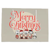 Erdnüsse | Frohe Weihnachtslieder Große Geschenktüte (Rückseite)