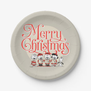 Erdnüsse   Frohe Weihnachtslieder Pappteller
