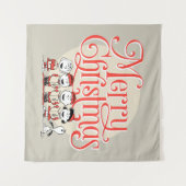 Erdnüsse | Frohe Weihnachtslieder Wandteppich (Vorderseite (Horizontal))