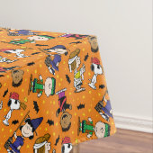 Erdnüsse | Fröhliches Halloween-Muster Tischdecke (Beispiel)