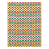 Erdnüsse | Fun Colorblock Muster Tischdecke (Vorderseite)