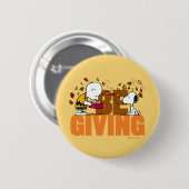 Erdnüsse | Geben Button (Vorne & Hinten)