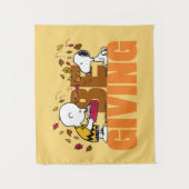 Erdnüsse | Geben Wandteppich (Vorderseite)