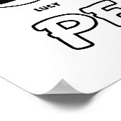 Erdnüsse gegenüber poster (Ecke)