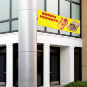 Erdnüsse, gekocht, zum Verkauf bestimmt Banner (Äußeres Gebäude)